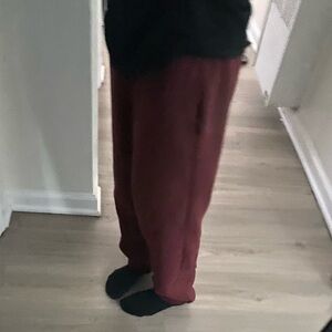 Maroon Pants
